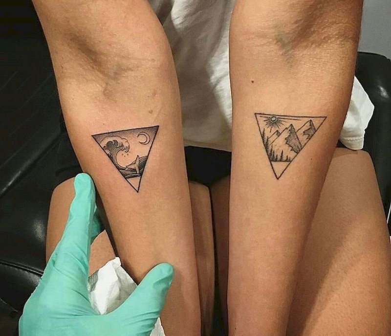 Парные тату