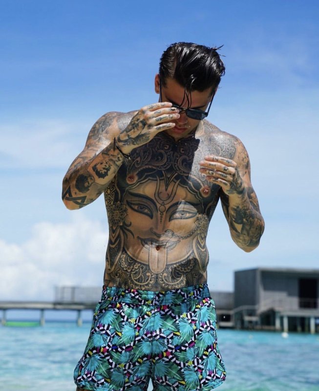 Chris Perceval с бородой
