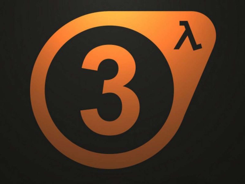 Half Life 2 логотип с фоном