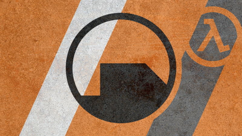 Half Life знак лямбда
