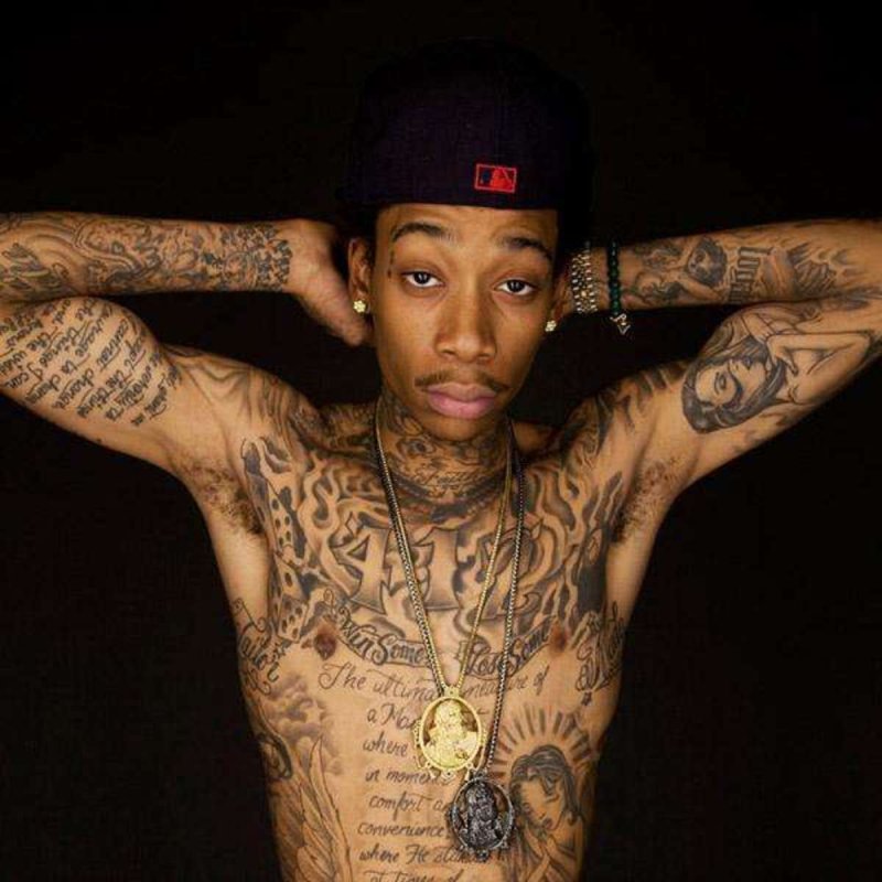 Wiz khalifa Татуировки