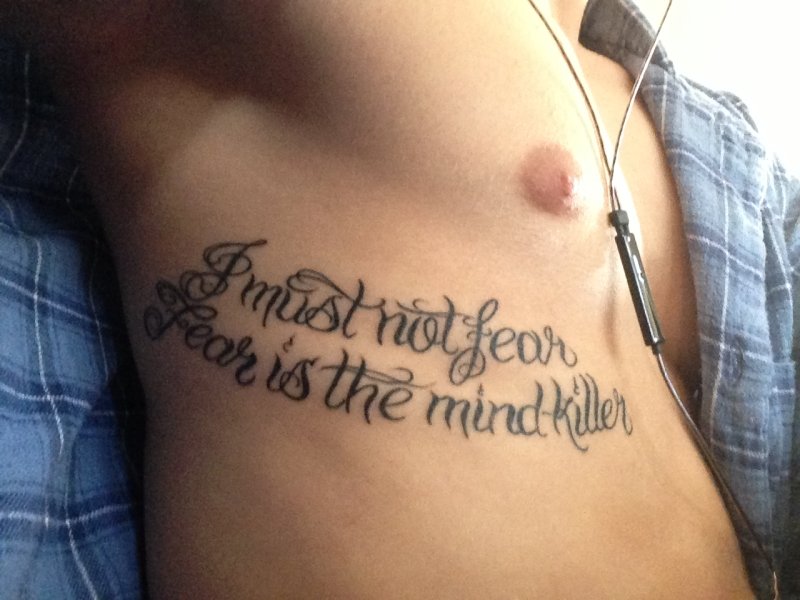 Fear is the Mind-Killer тату