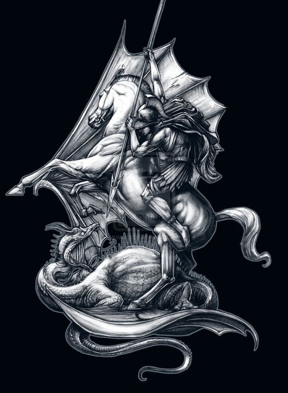 Tattoo Георгий Победоносец
