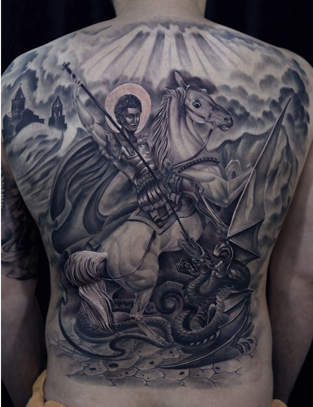 Tattoo Георгий Победоносец