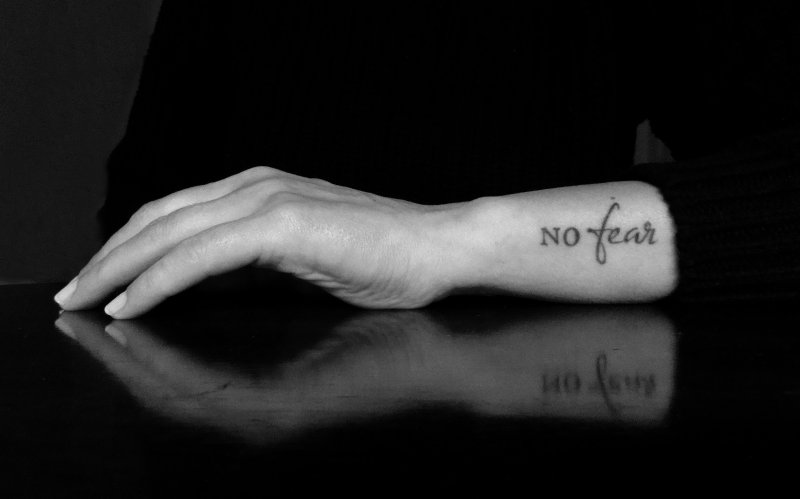 Fear тату