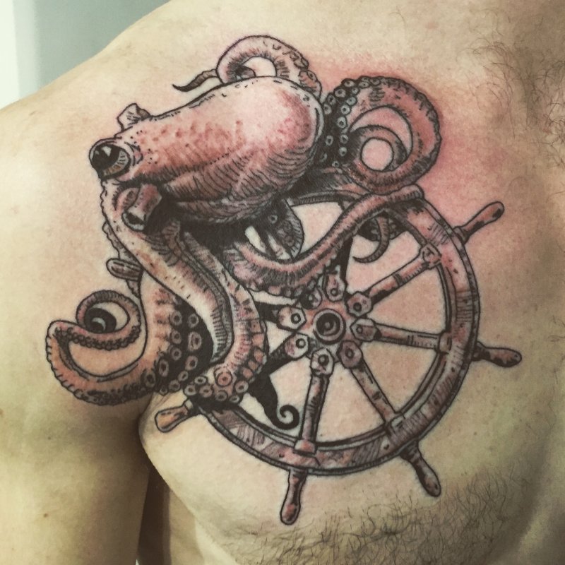 Якоря штурвалы морские