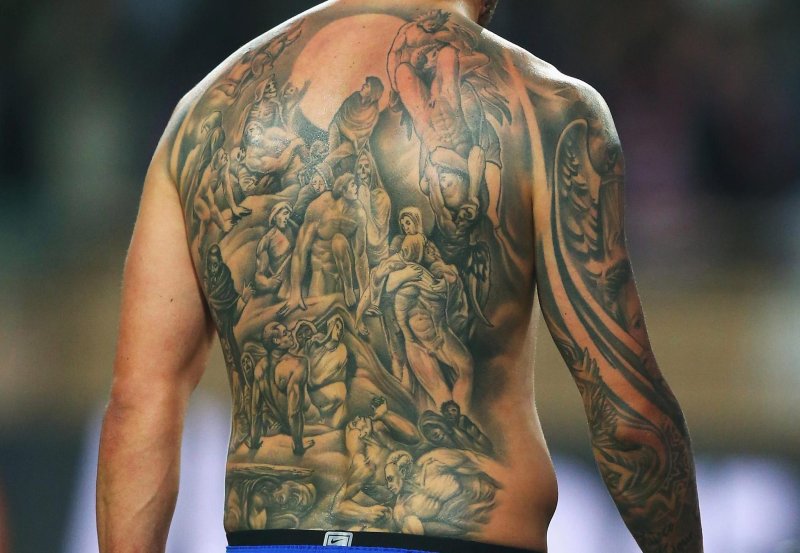 Ibrahimovic тату