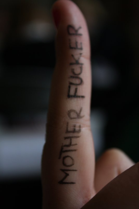 Наклейка на авто my Life my Rules