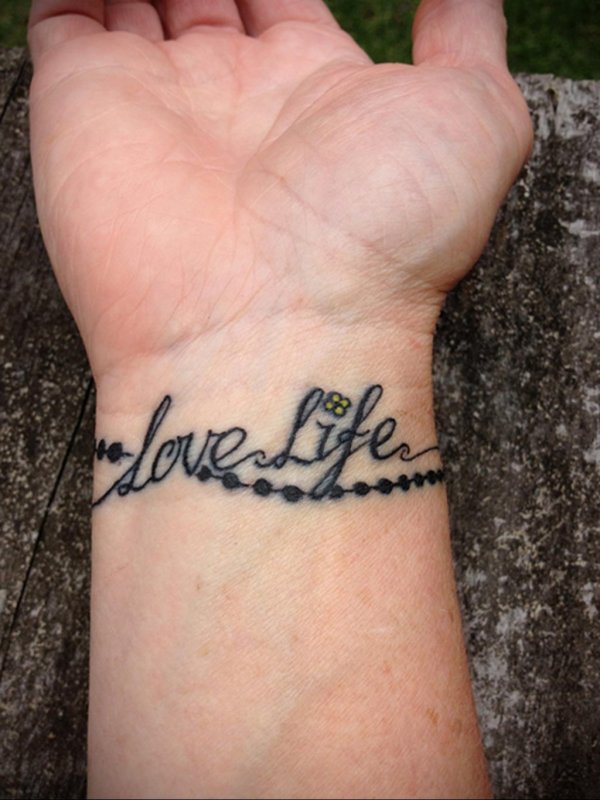 Тату Love Life