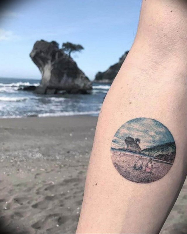 Тату море