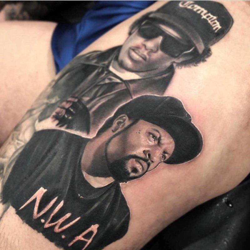 N.W.A тату