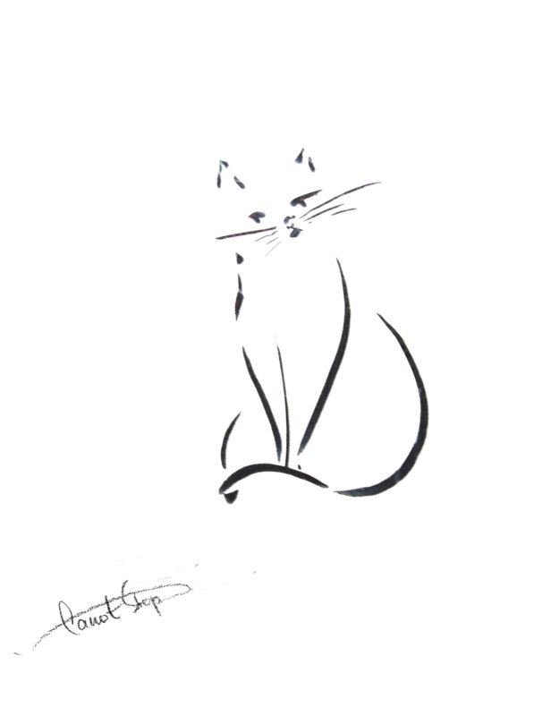 Кошечка Графика