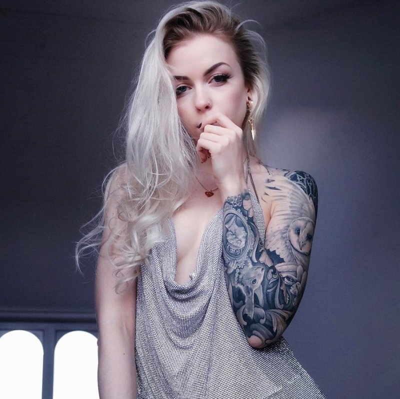 Torrie Blake тату модель