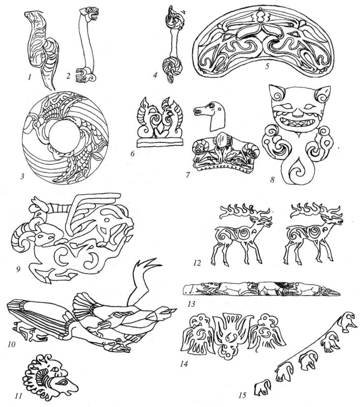 Nose ornament, Peru