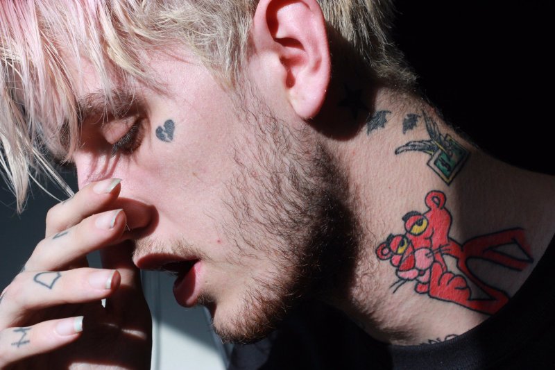 Lil Peep Black Fingernails
