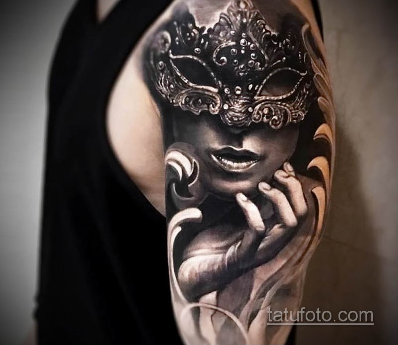Comedy and Tragedy Tattoo