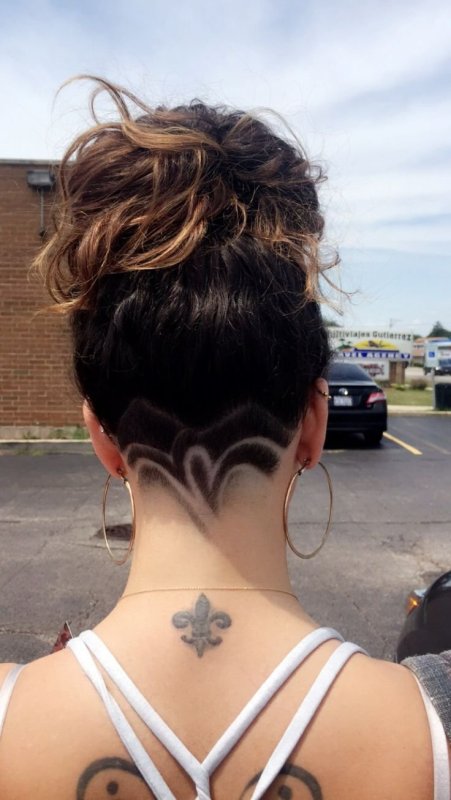 Hair Tattoo для девушек