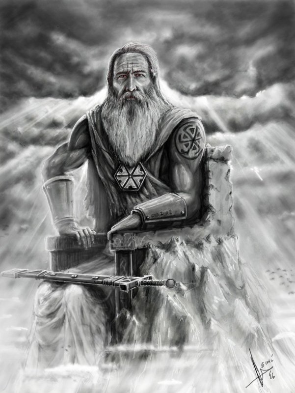 Славянский оберег Громовик