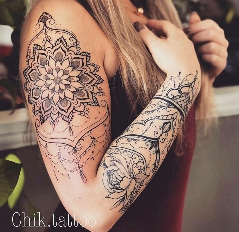 Рукав Мандала женский