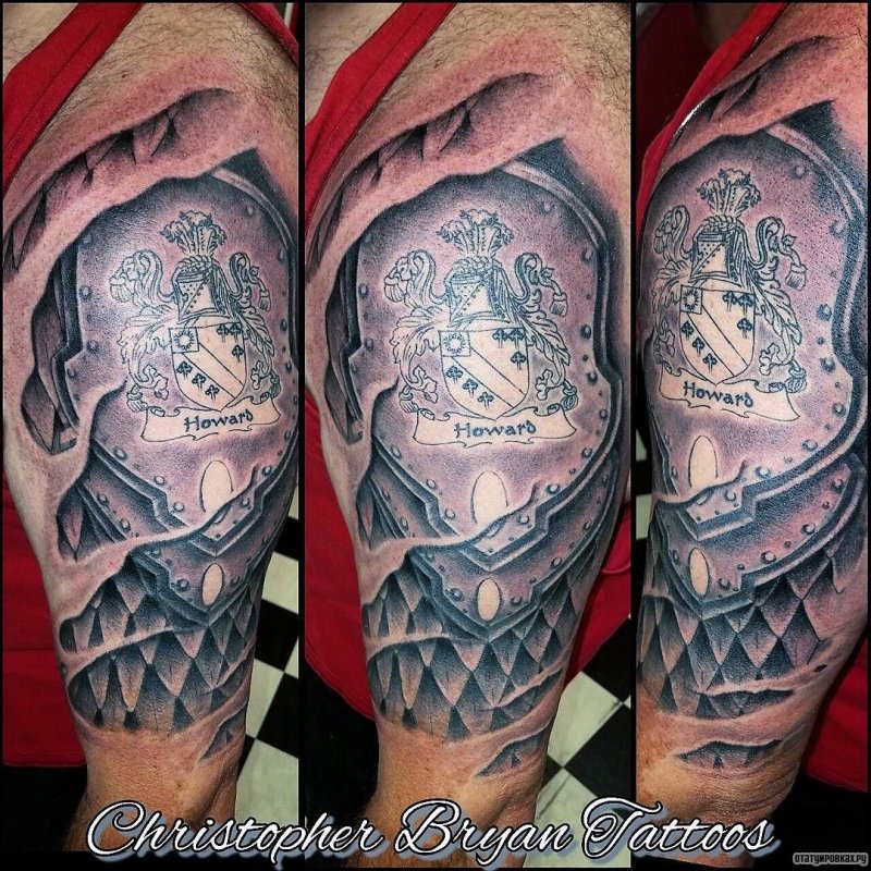 Family Crest Tattoo