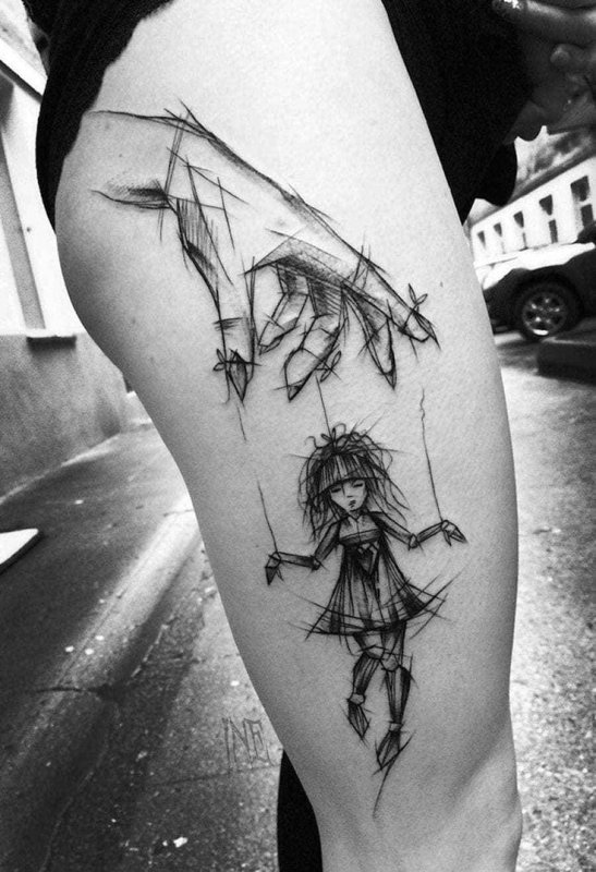 Inez Janiak тату