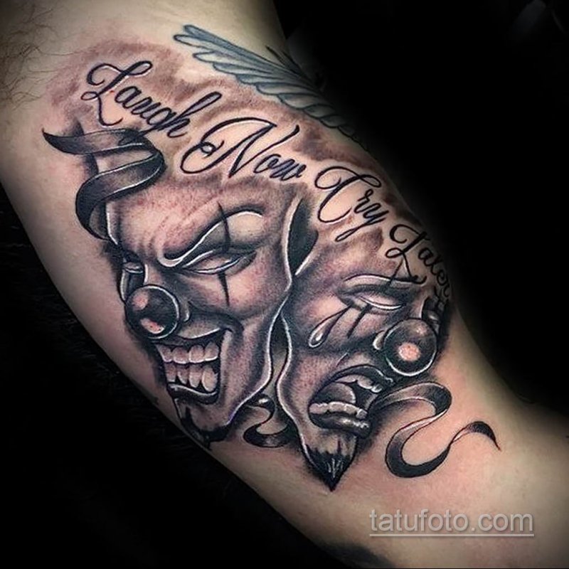 Smile Now Cry later тату
