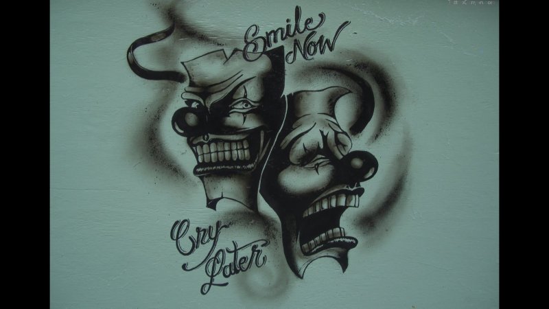 Smile Now Cry later тату