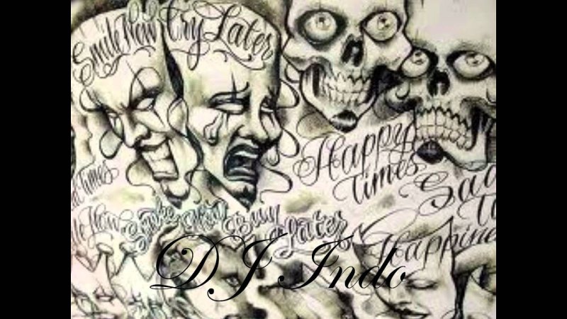 Smile Now Cry later тату Чикано