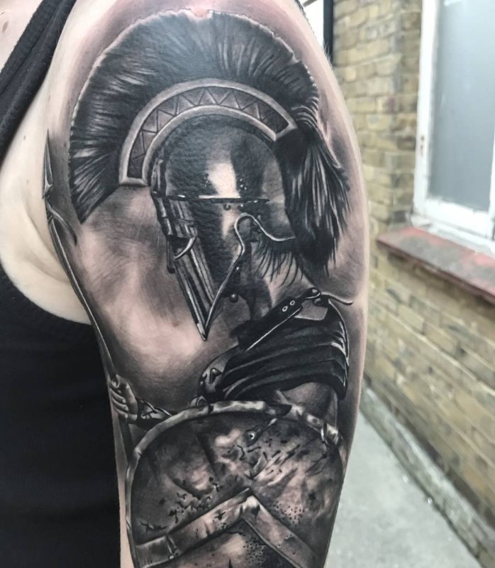 Tattoo Shield in Chest
