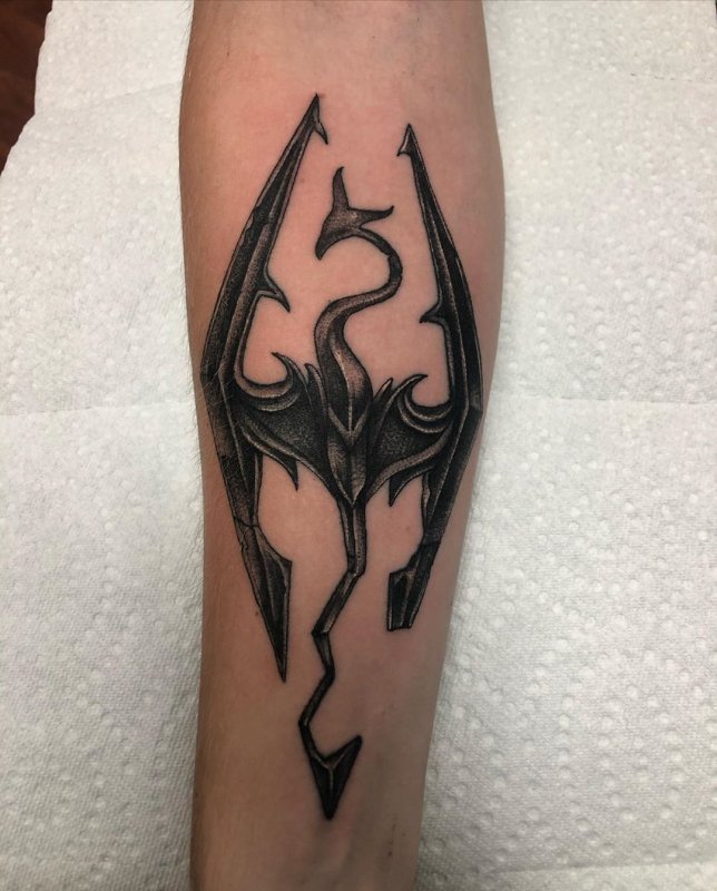 Skyrim тату