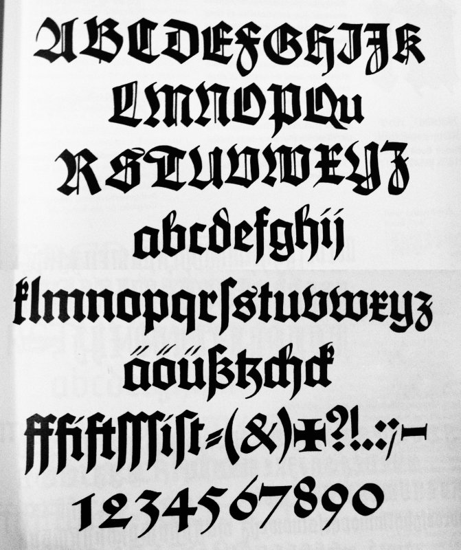 Old English шрифт кириллица