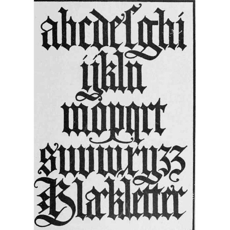 Готический шрифт