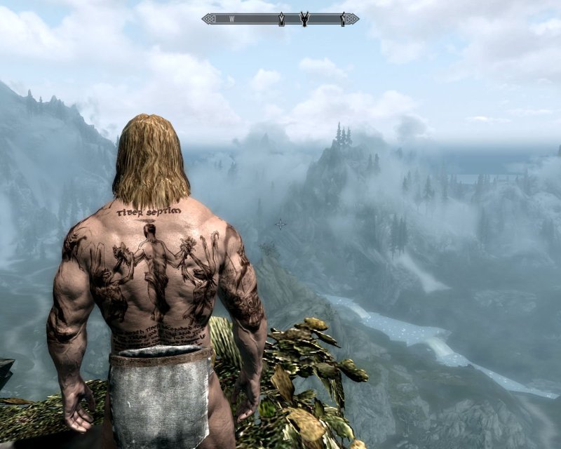 Skyrim тату