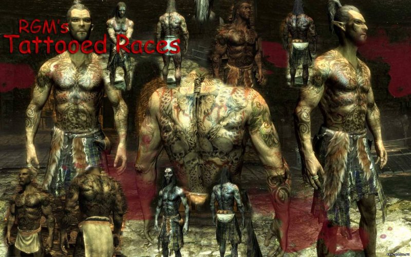 Skyrim тату