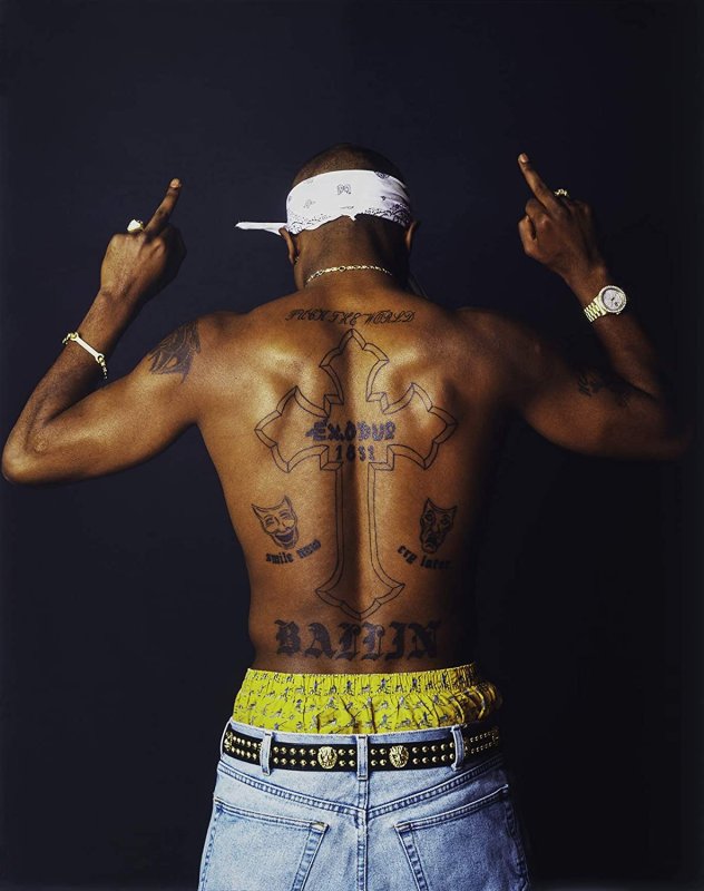 Татуировка Тупака Thug Life