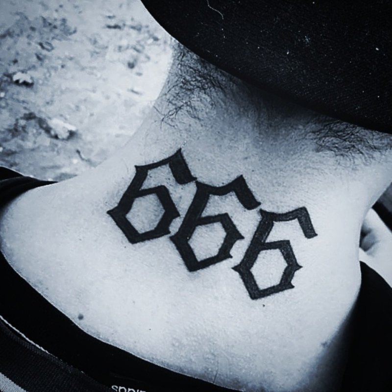 Тату 666