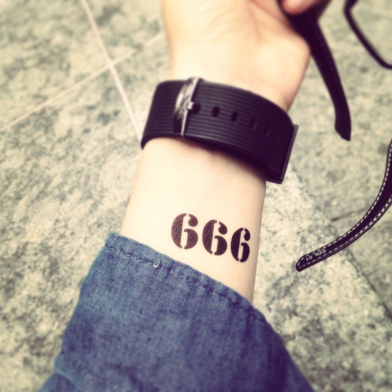 Тату 666