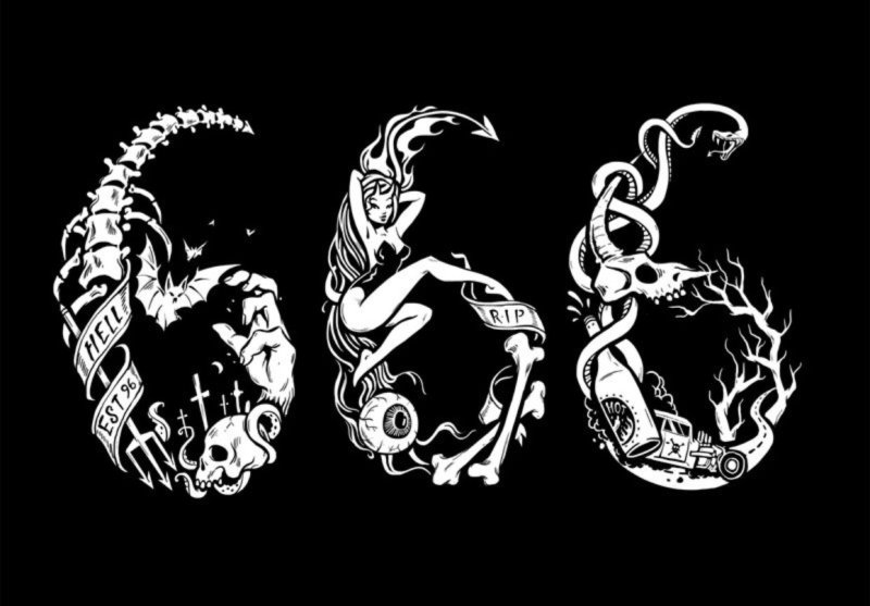 Тату 666
