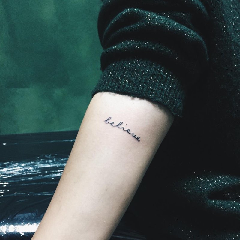 Тату Believer