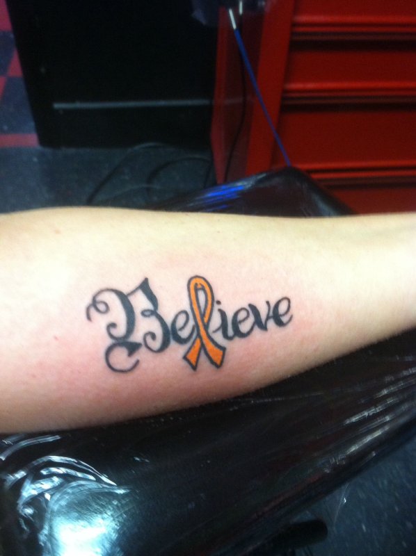 Тату believe