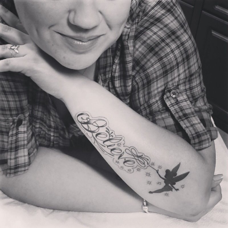 Татуировка believe in yourself