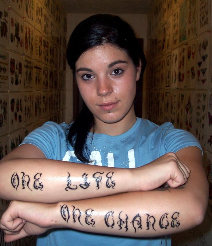 Татуировка one Life