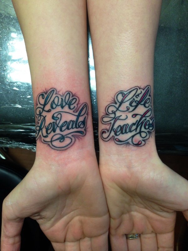One Life one Love тату