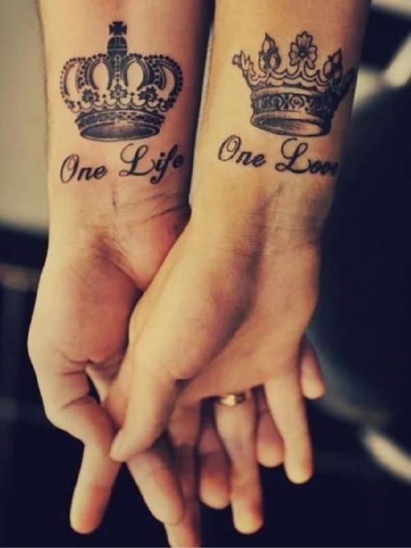 Тату i was born to Love you
