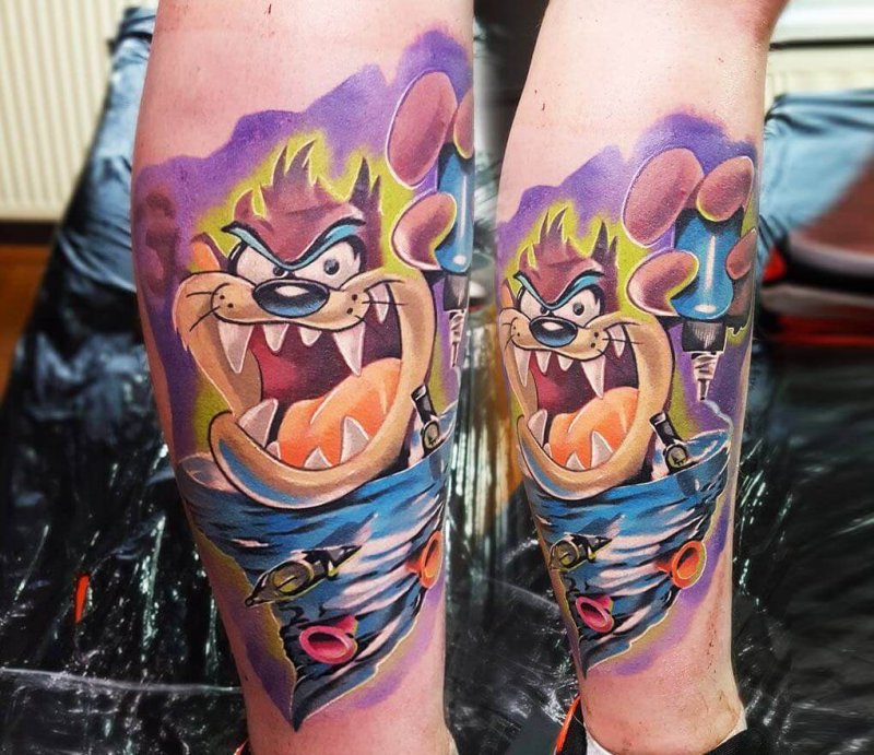 Looney Tunes тату