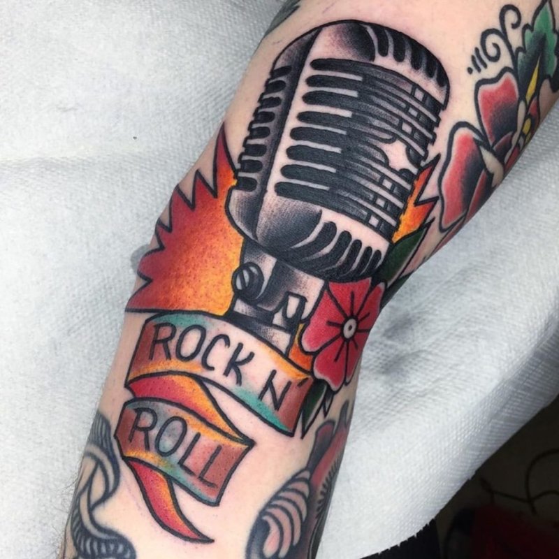 Тату Rock n Roll