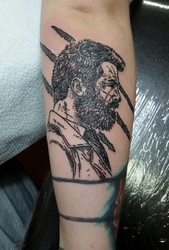 Тату Wolverine