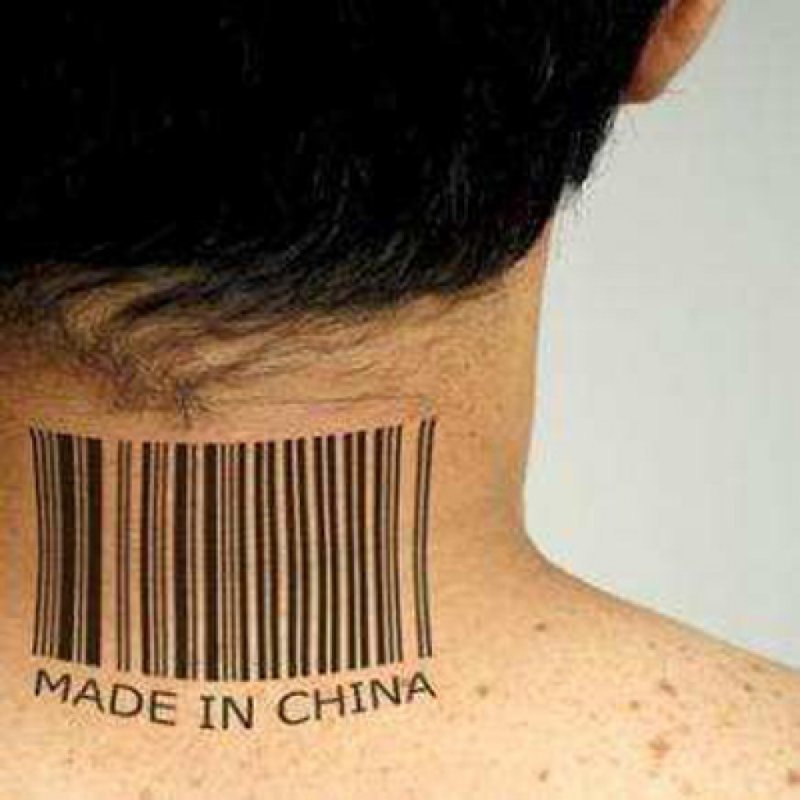 Татуировка made in China