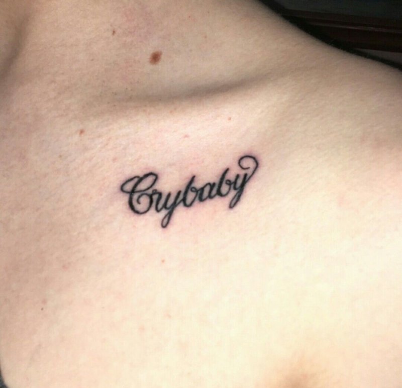 Crybaby тату