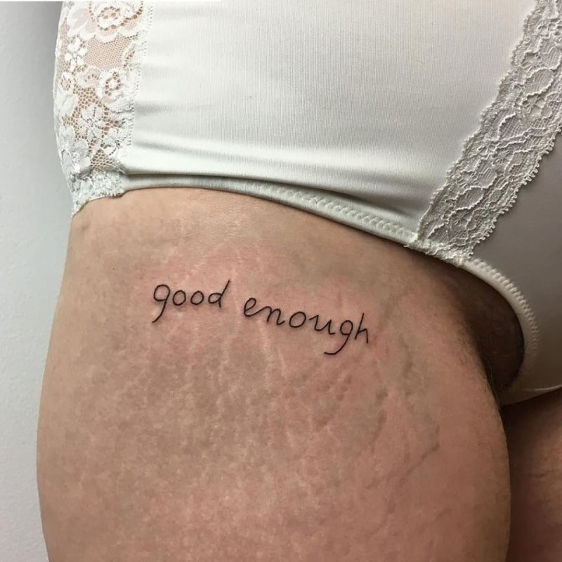 Татуировка good enough